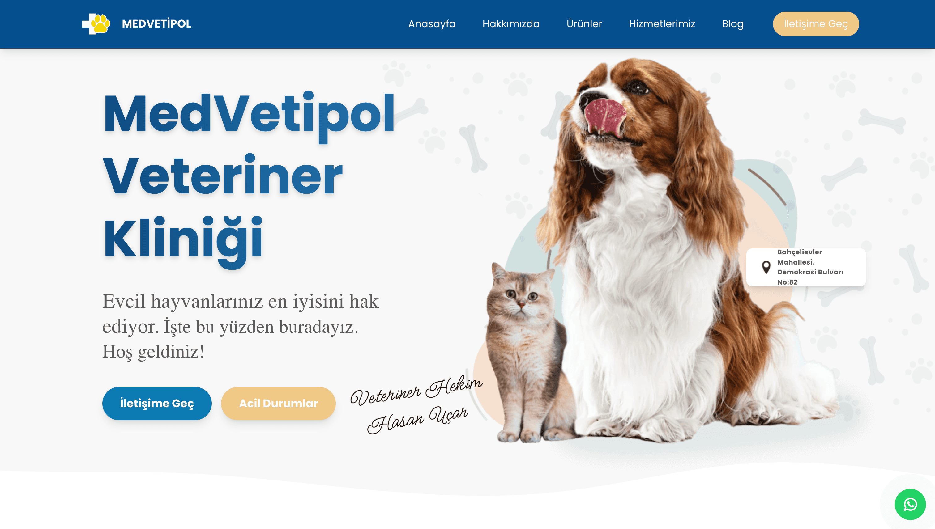 Medvetipol - Kapsamlı Veteriner Platformu